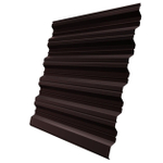 Профнастил НС35 Железный Форт Pe 0,5 мм RAL 8017 шоколадно-коричневый