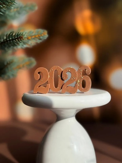 Силиконовый молд "Надпись 2026"