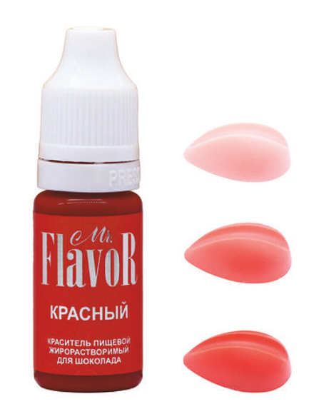 Краситель Mr.FlavoR Жирорастворимый Красный 10мл