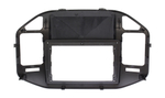 Комплект рамки с разъёмами 9" Mitsubishi Pajero 3 1999-2006 Чёрная - Car-Smart 7007-3B