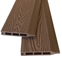 Заборная панель шип-паз EasyDecking Wood-X 146х20х3010 Коричневый 3D