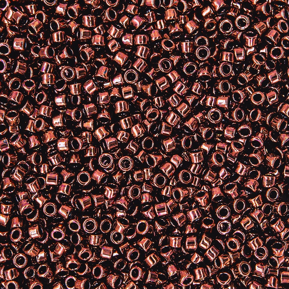 Японский бисер TOHO Treasure (№222), металлизированный, непрозрачный глянцевый