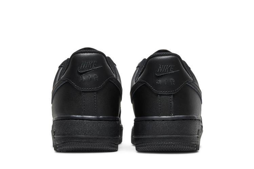 Кроссовки Nike Air Force 1 Low Triple Black (Женская размерная сетка)
