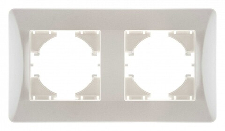 Рамка на 2 поста Gusi Electric UGRA С1120-028