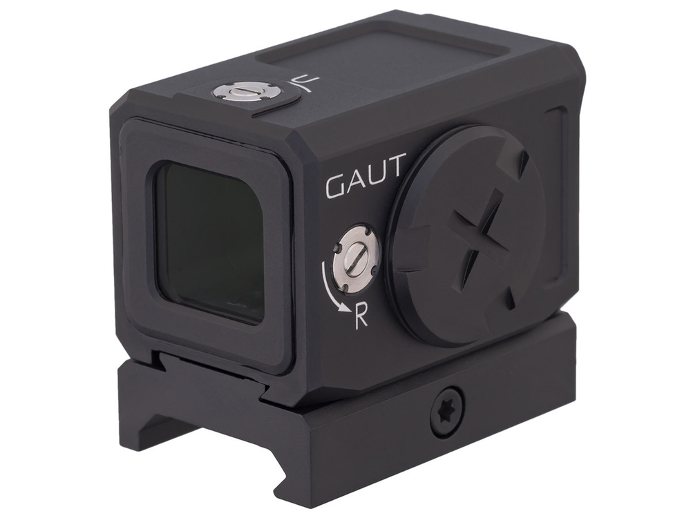 Коллиматорный прицел Gaut Tourmaline 1x20x18, закрытый, точка 3 МOA красная, Weaver (G-C-2018-3R)