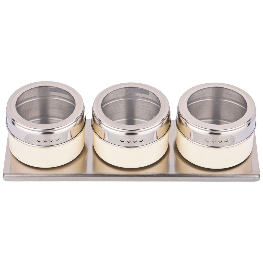 НАБОР ДЛЯ СПЕЦИЙ AGNESS 4 ПР. НА МАГНИТАХ, В Т.Ч. МЕТАЛ.ПОДСТАВКА 20*6*5 СМ