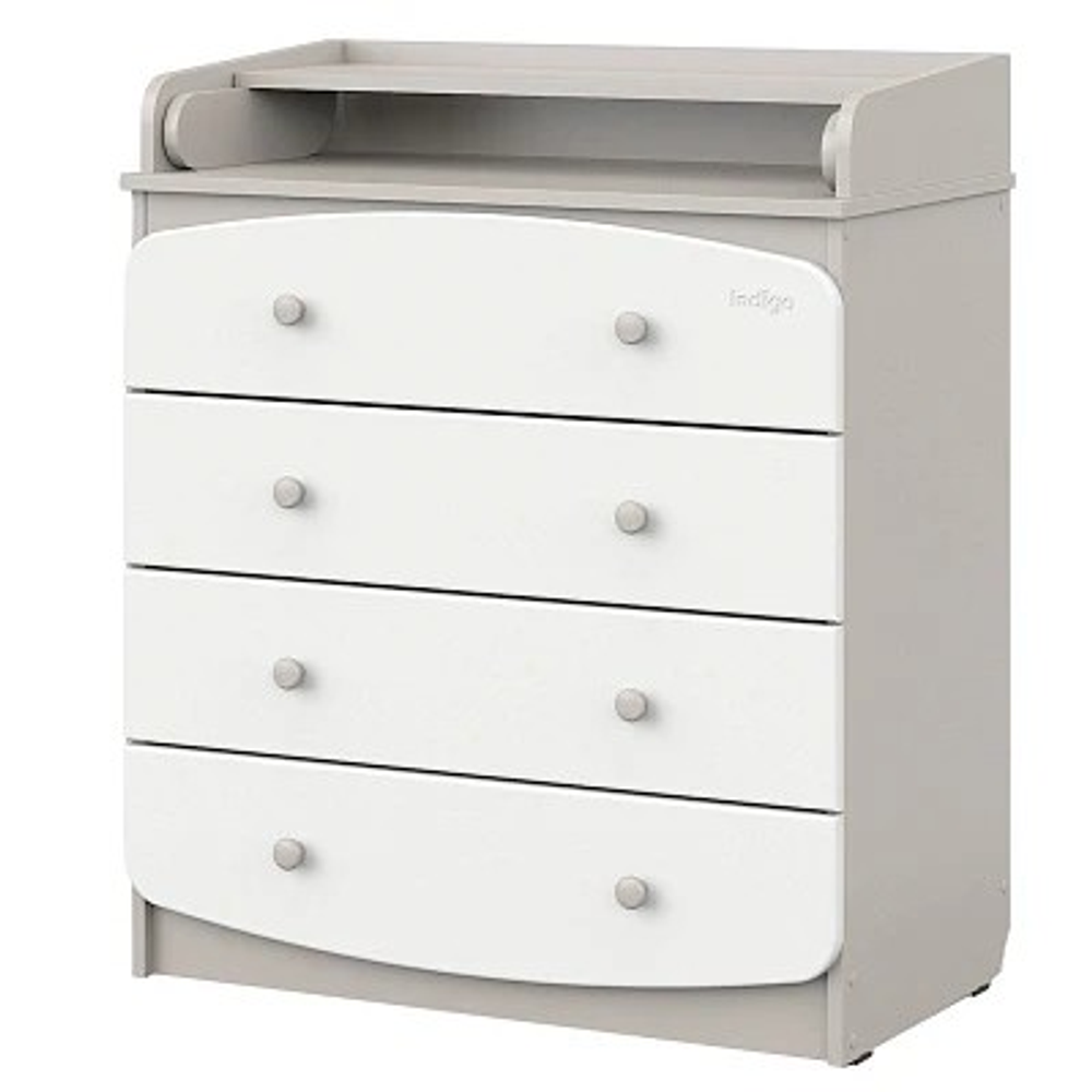 Комод Indigo Classic 800/4 c откидным пеленальным столиком