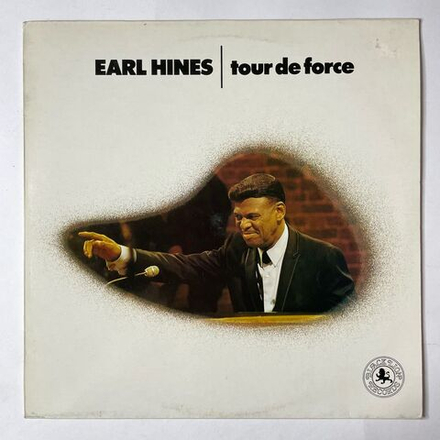 Винтажная виниловая пластинка LP Earl Hines Tour De Force (UK 1973)