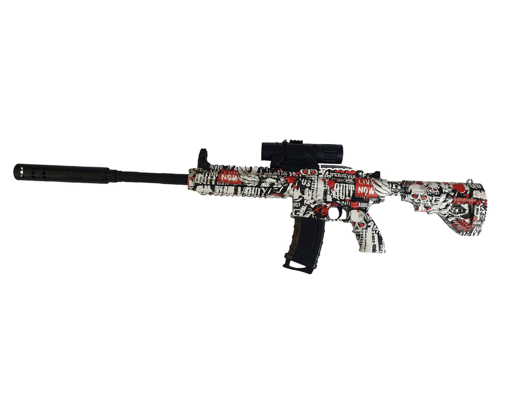 Игрушечный автомат M416 граффити