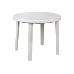 Стол 900х750мм круглый (бежевый)