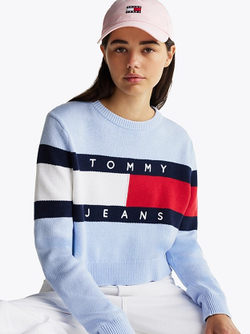 Джемпер женский TOMMY JEANS TJW CENTER FLAG SWEA