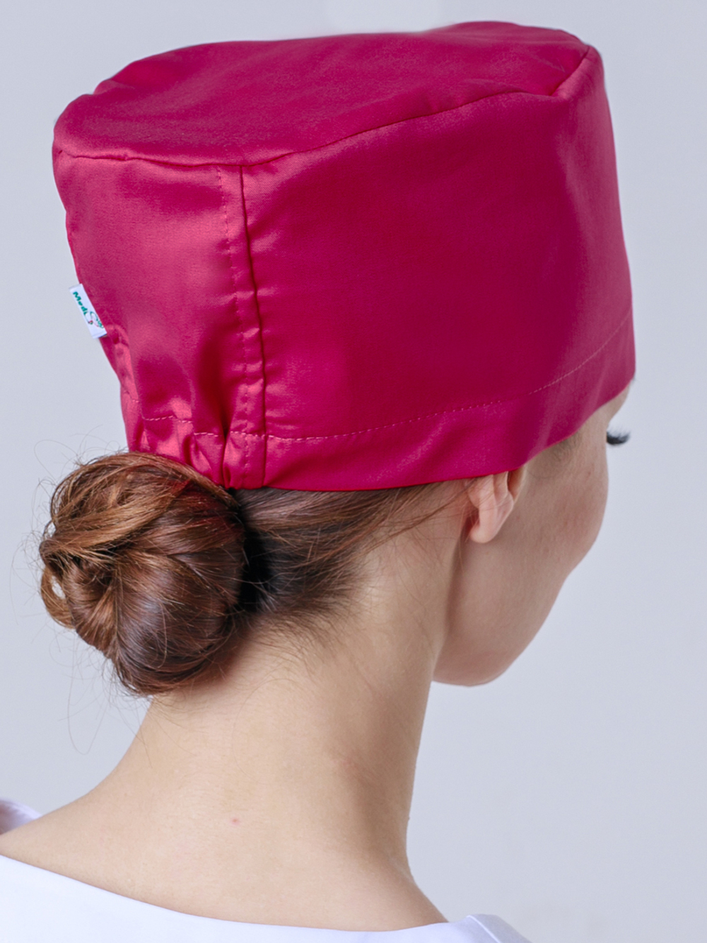 Купить женский колпак К-117 медицинский, цвет бургундия|MediS.moda