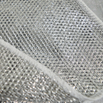 Салфетка для уборки 20*20см 5шт, лавсан с металлизированной нитью, NNDC32