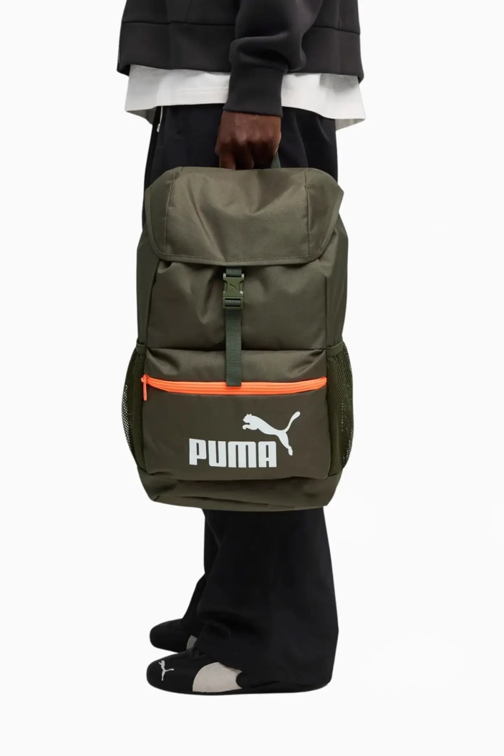 Рюкзак Puma Phase Hooded - зеленый