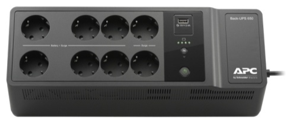 Источник бесперебойного питания APC by Schneider Electric BE650G2-GR