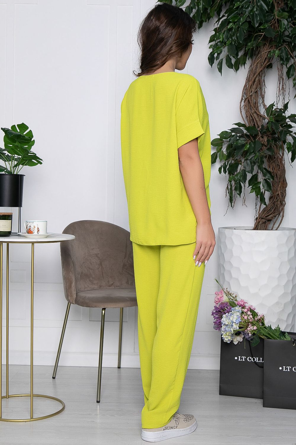 Костюм Меган (лайм) К10674 LT Collection