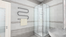 Панель ПВХ 3D Милана фон 2700х250 мм