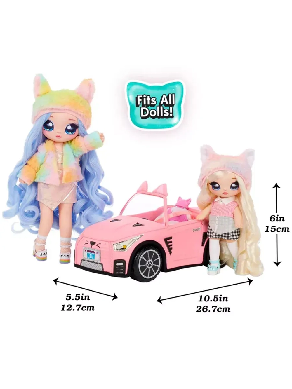 Плюшевый кабриолет Soft Plush Kitty Convertible