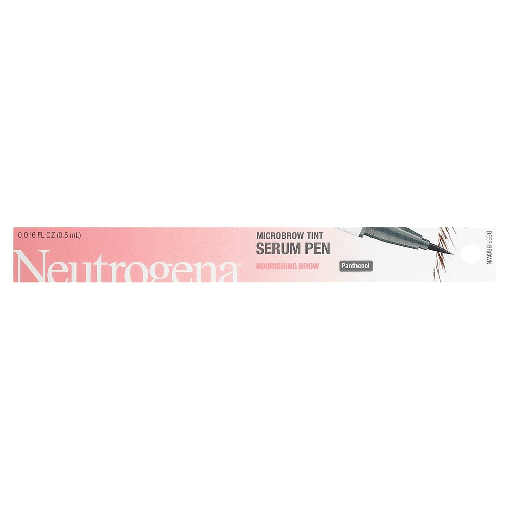 Neutrogena, Сыворотка-ручка Microbrow, темно-коричневый, 0,5 мл (0,016 жидк. унц.)