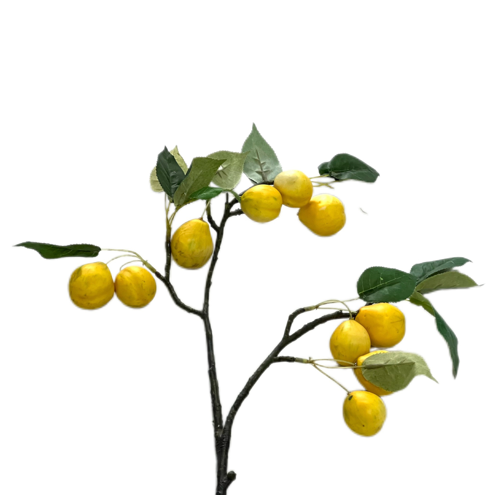 Ветка лимон  80 см