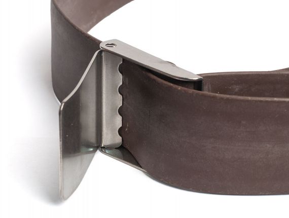 Пояс Sigalsub Elastica резиновый с металлической пряжкой коричневый