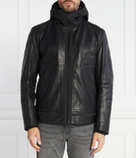 Кожаная куртка Jogrid BOSS ORANGE - черный(50498509)