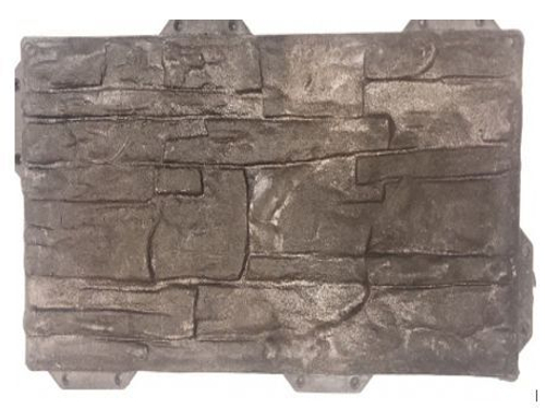 Панель фасадная ППК "Сланец" 450х225х16 (коричневый)