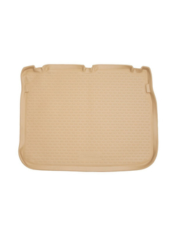 Коврик в багажник для RENAULT Scenic II 2003-, минивэн (полиуретан, бежевый) NLC.41.09.B14B