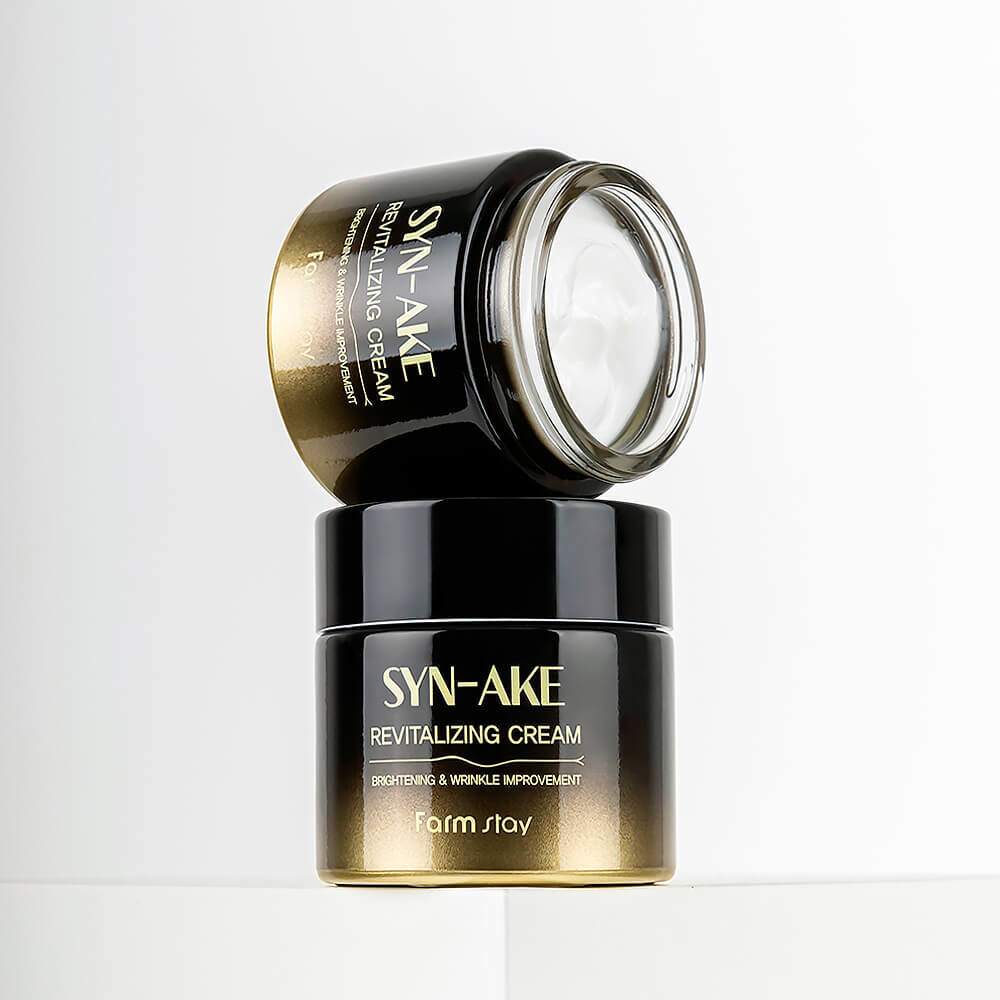 Лифтинг-крем со змеиным пептидом Syn-Ake FarmStay Syn-Ake Revitalizing Cream