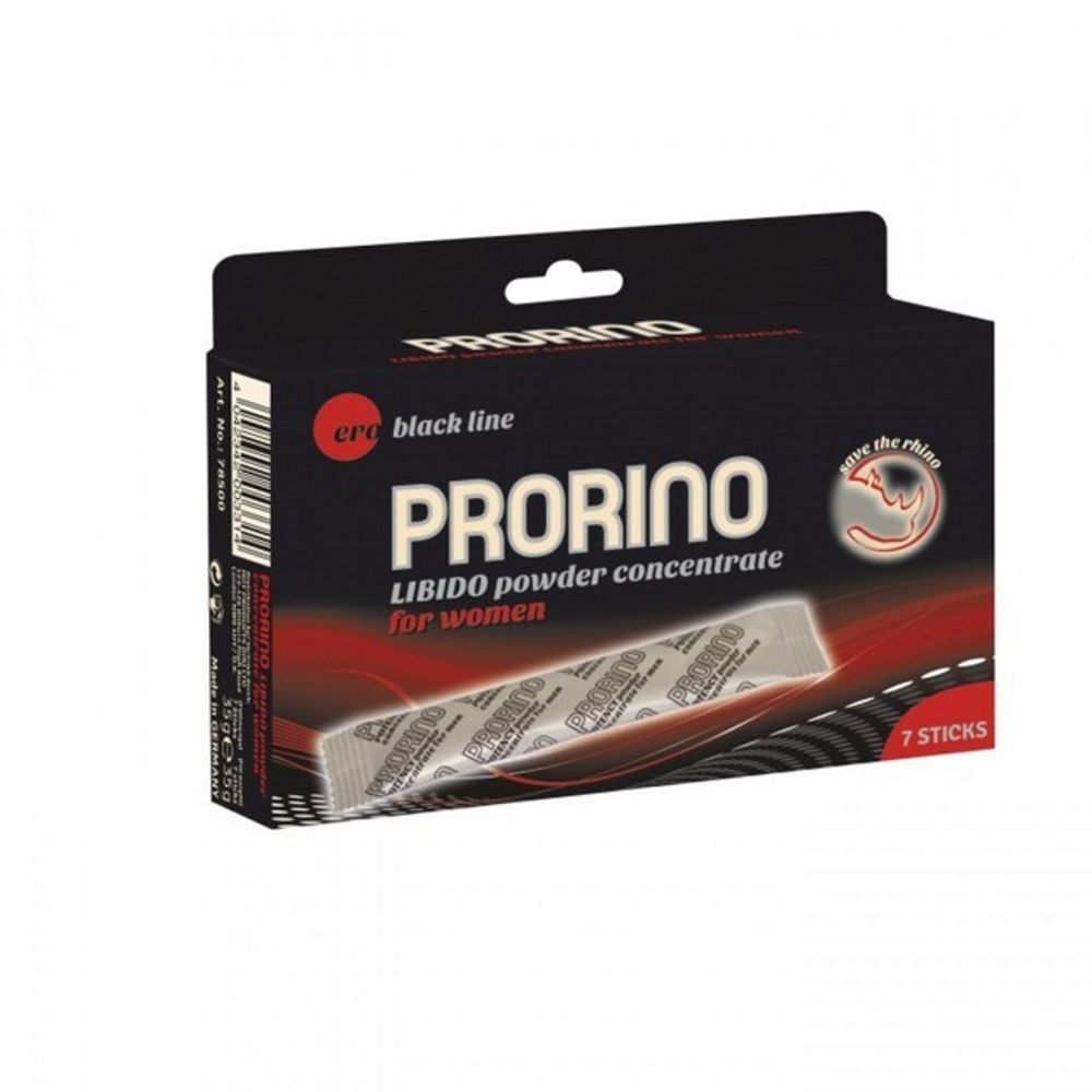 Возбуждающие порошок для женщин PRORINO W (7 пакетиков) (Цвет: белый)