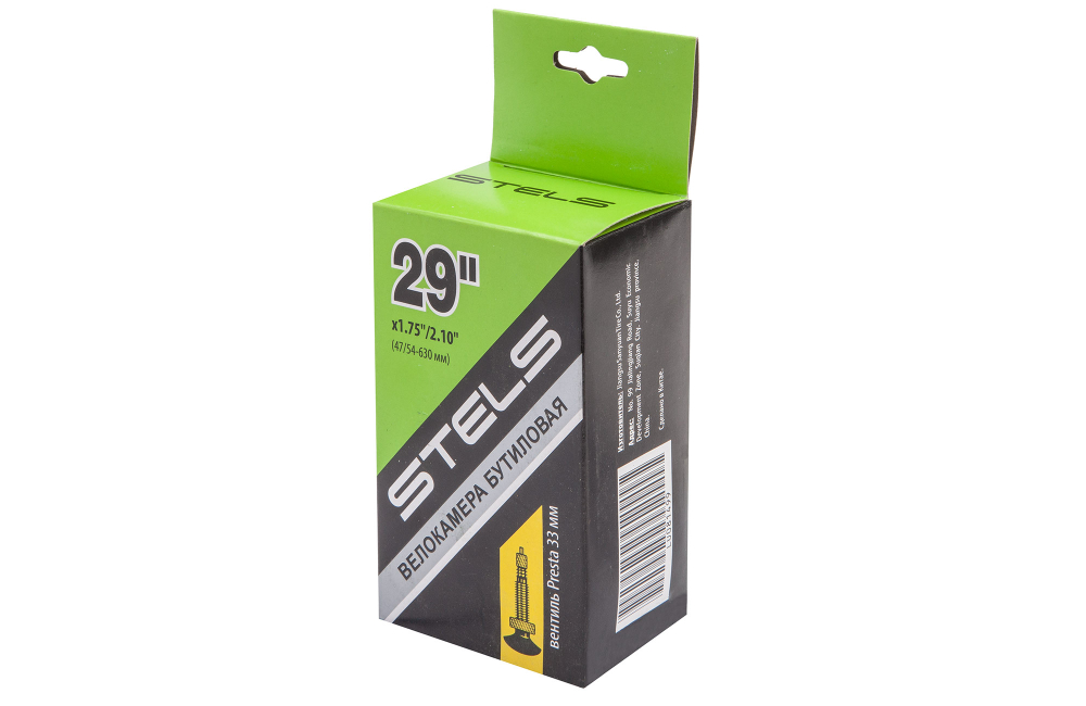 Велокамера STELS/CHAO YANG 29"х1.75"/2.10" вентиль Presta, в инд. упаковке