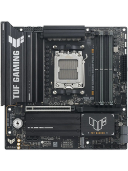 ASUS TUF GAMING B850M-PLUS II (Socket AM5, mATX, 4xDDR5(256GB), DP/HDMI, 1xPCIe 5.0x16/1xPCIe 4.0x16/1xPCIe 4.0, 1xLAN (2.5GbE), 4xSATA 6Gb/s, 3xM.2, 1xType-C, 7xUSB 3.2, 4xUSB 2.0)