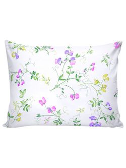 Постельное белье  "Душистый горошек" 2-спальный   наволочки 50х70 2шт Простынь  240х215 см  Пододеяльник 175х215 см