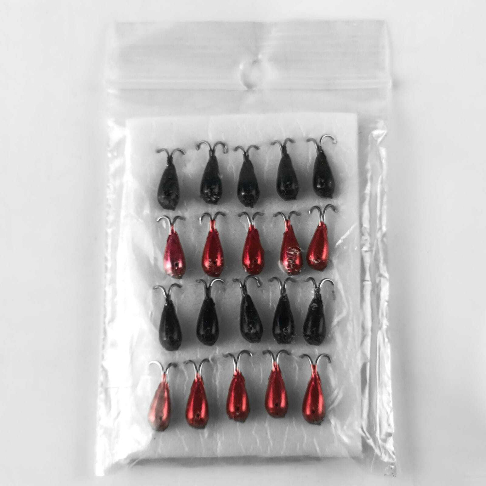 Мормышка "Коза" литая, крашеная (20шт/уп)