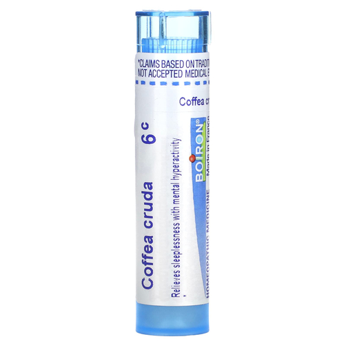 Boiron, Coffea Cruda, 6C, снотворное, прибл. 80 гранул