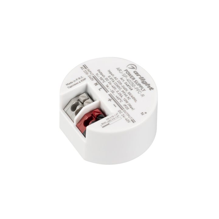 Блок питания ARJ-SP-40250-PFC-R (10W, 24-40V, 250mA) Arlight 048768