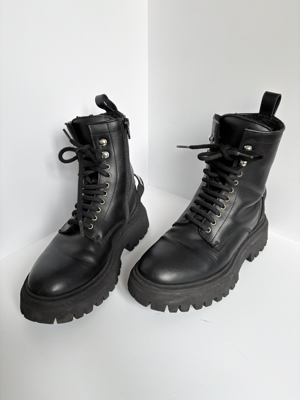 Кожаные ботинки Dsquared2, 36