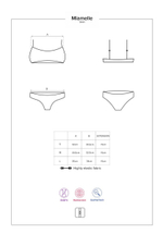 Раздельный женский купальник Miamelle (Размер: S) (Цвет: черный)