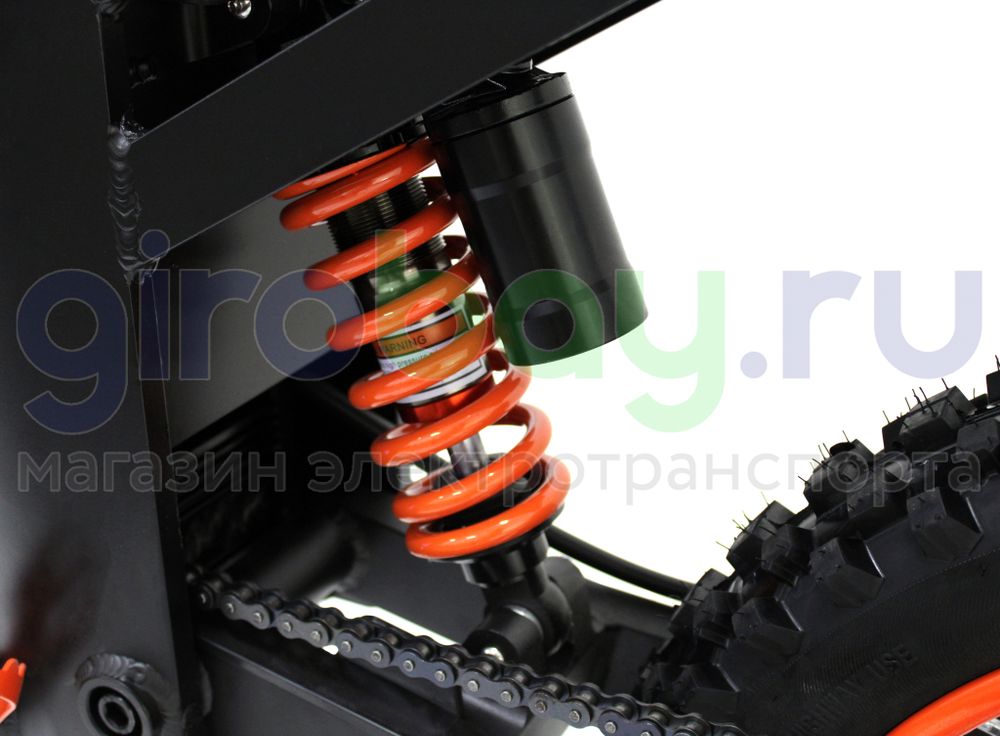 Электромотоцикл IKINGI WISH 01 1500W (52V/30Ah) - Оранжевый фото №15