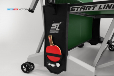 Стол теннисный VICTORY Indoor Зелёный, Синий  для помещений