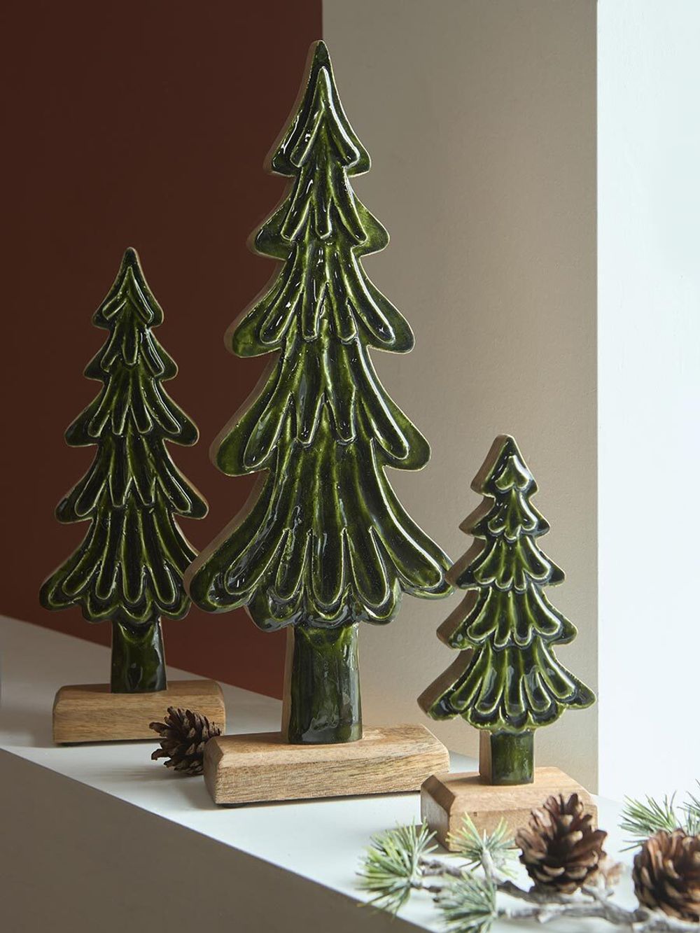 Декор новогодний Enchanted tree из коллекции New Year Essential, 30 см