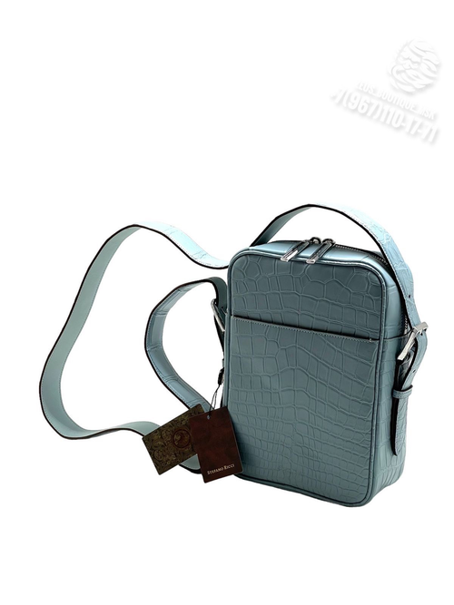 Мессенджер-Сумка через плечо Stefano Ricci из кожи крокодила