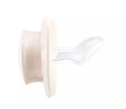 Пустышка силиконовая NIP "Night" для мальчика 2 шт. размер 1, синий/серый