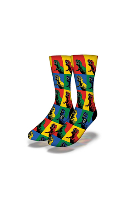 Носки SAVVY SOX Technicolor T-Rex