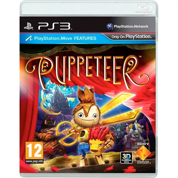 PS3 Кукловод (поддержка PS Move) (Б/У, Полностью на русском языке, BCES-00935)