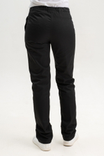 Брюки повара женские чёрные "Black"