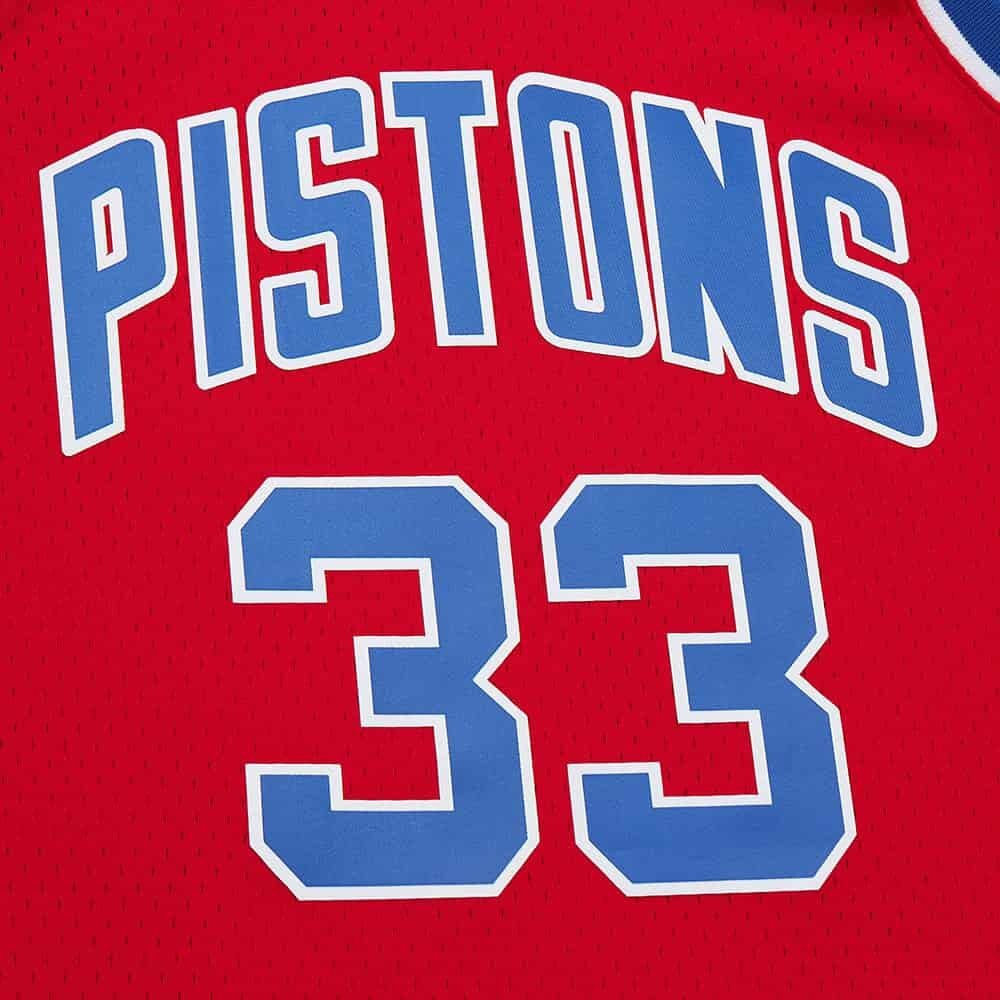 Баскетбольная джерси Mitchell&Ness NBA Hardwood Classics Swingman Jersey 1994/95 Detroit Pistons Grant Hill Red