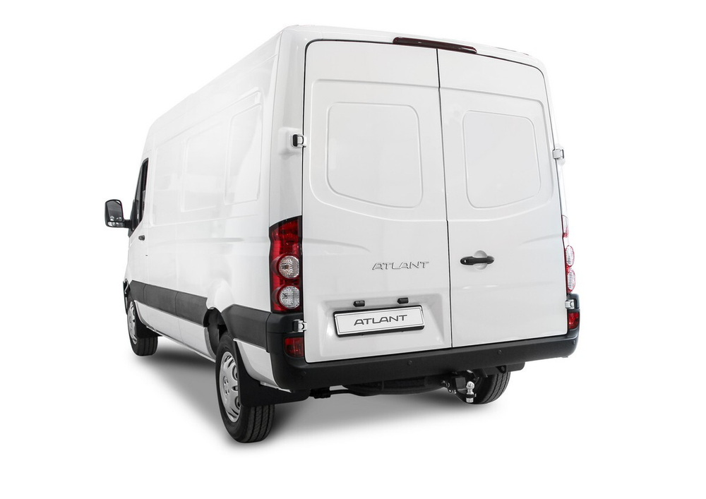 Фаркоп с элект. Smart, для Sollers Atlant фургон 2022-н.в., шар Е, 2700/100 кг, F.4411.002, Berg (паспорт, сертификат)