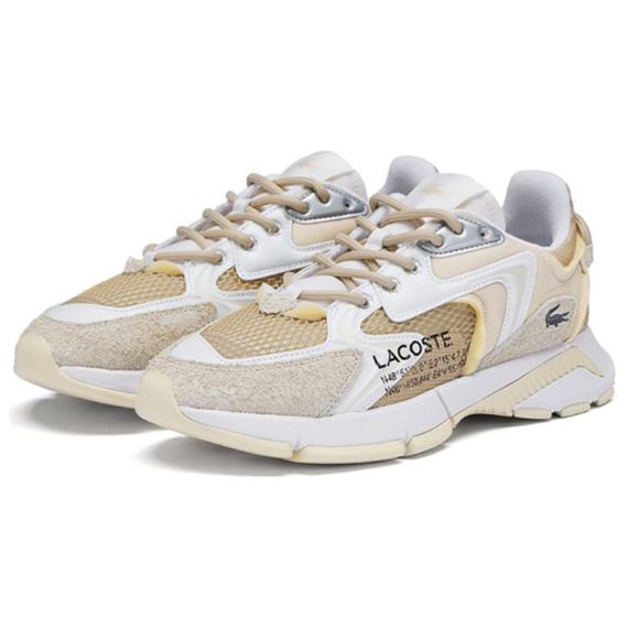 Lacoste French Crocodile 'White Brown'