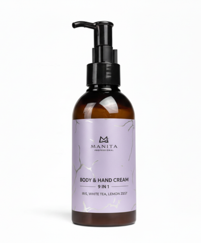 Крем MANITA PROFESSIONAL для рук и тела IRIS,WHITE TEA,LEMON ZEST 150 мл